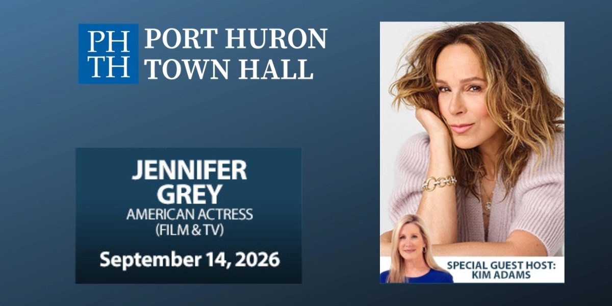 Event image for Port Huron Town Hall: Jennifer Grey