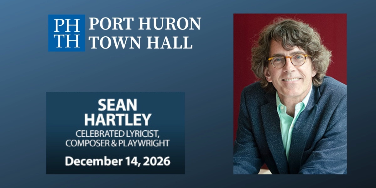Event image for Port Huron Town Hall: Sean Hartley