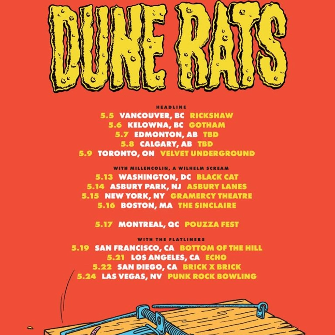 Event image for DUNE RATS w/The Fallaways