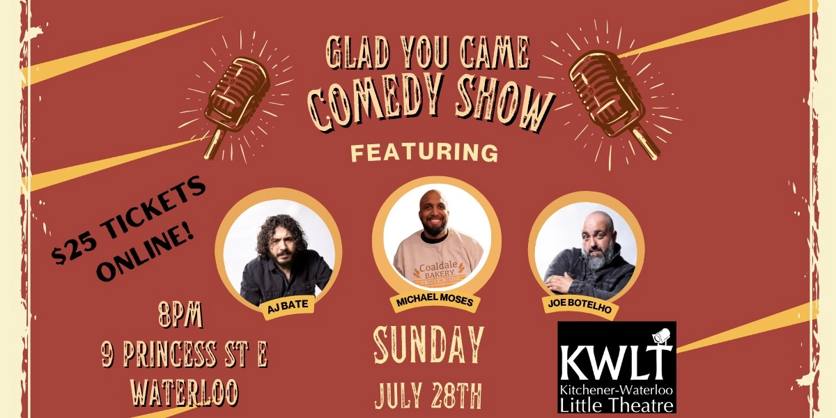 Event image for GLAD YOU CAME COMEDY SHOW - KW