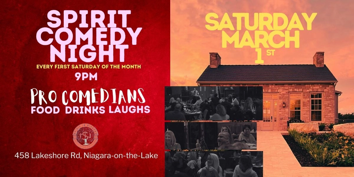 Event image for SPIRIT COMEDY NIGHT MARCH EDITION
