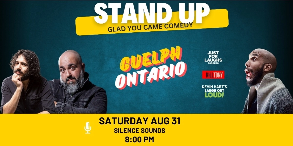 Event image for GLAD YOU CAME COMEDY SHOW - Guelph