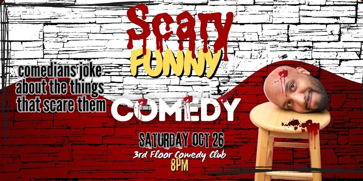 Event image for SCARY FUNNY COMEDY