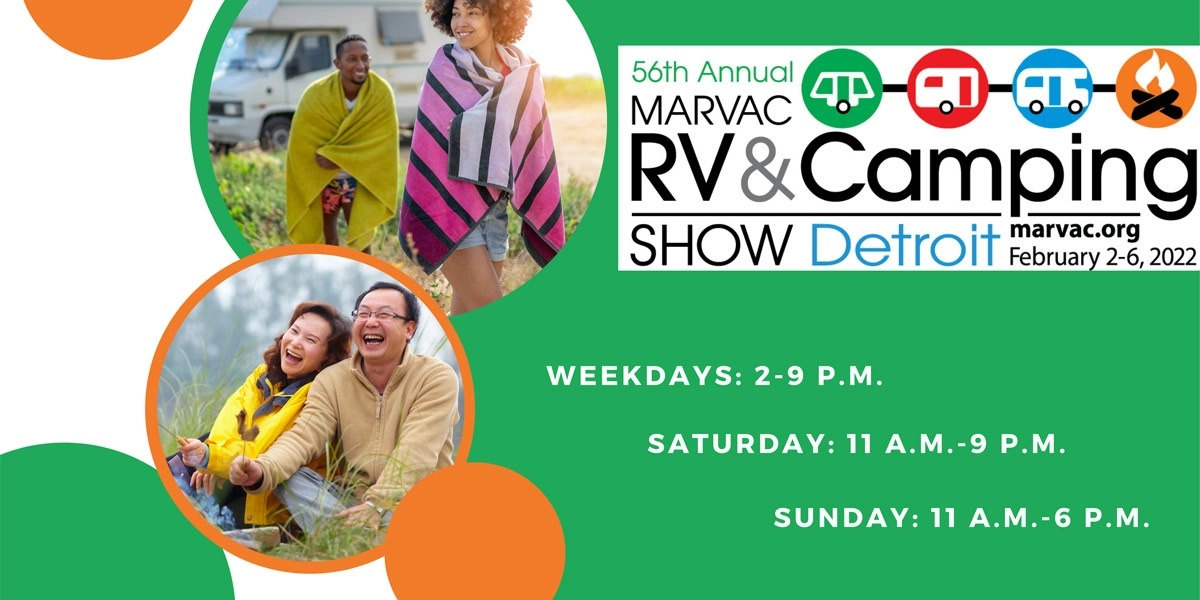 Event image for 56th Annual Detroit RV & Camping Show @ Suburban Collection Showplace
