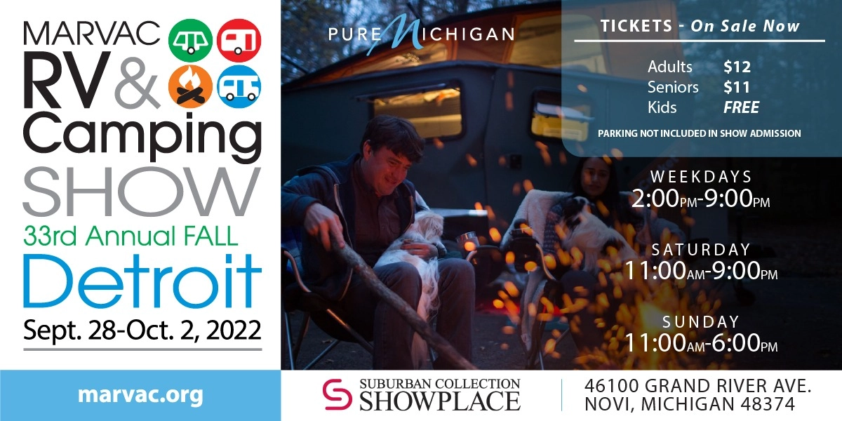 Event image for 33rd Annual Fall MARVAC RV and Camping show