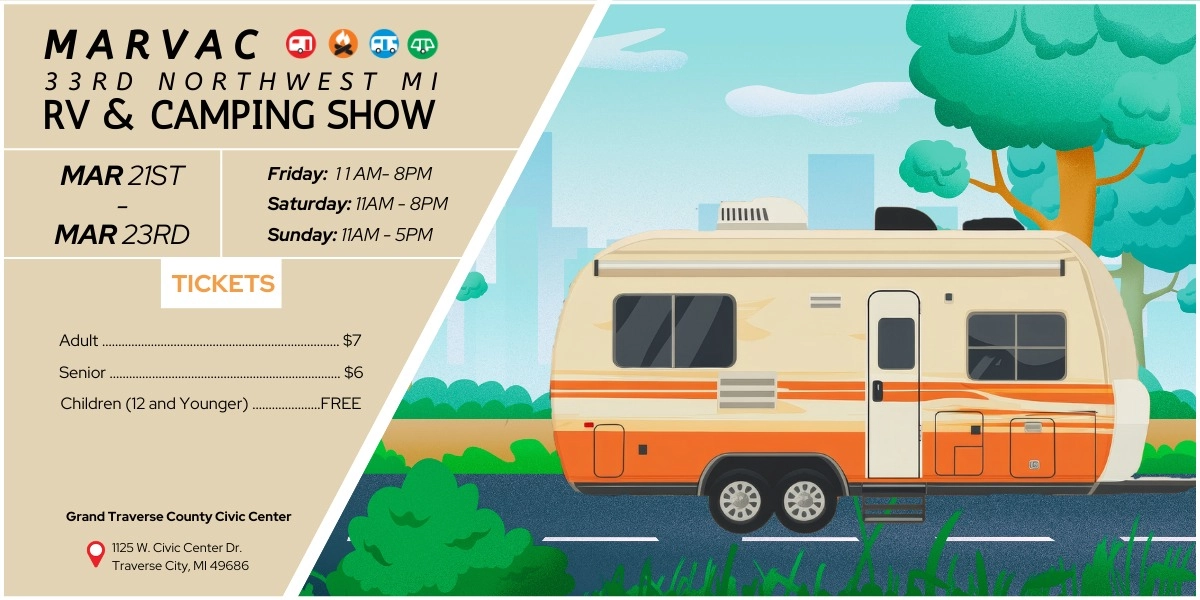 Event image for 33rd Annual Northwest Michigan RV & Camping Show