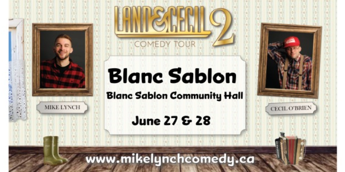 Event image for Land & Cecil 2 - Blanc Sablon