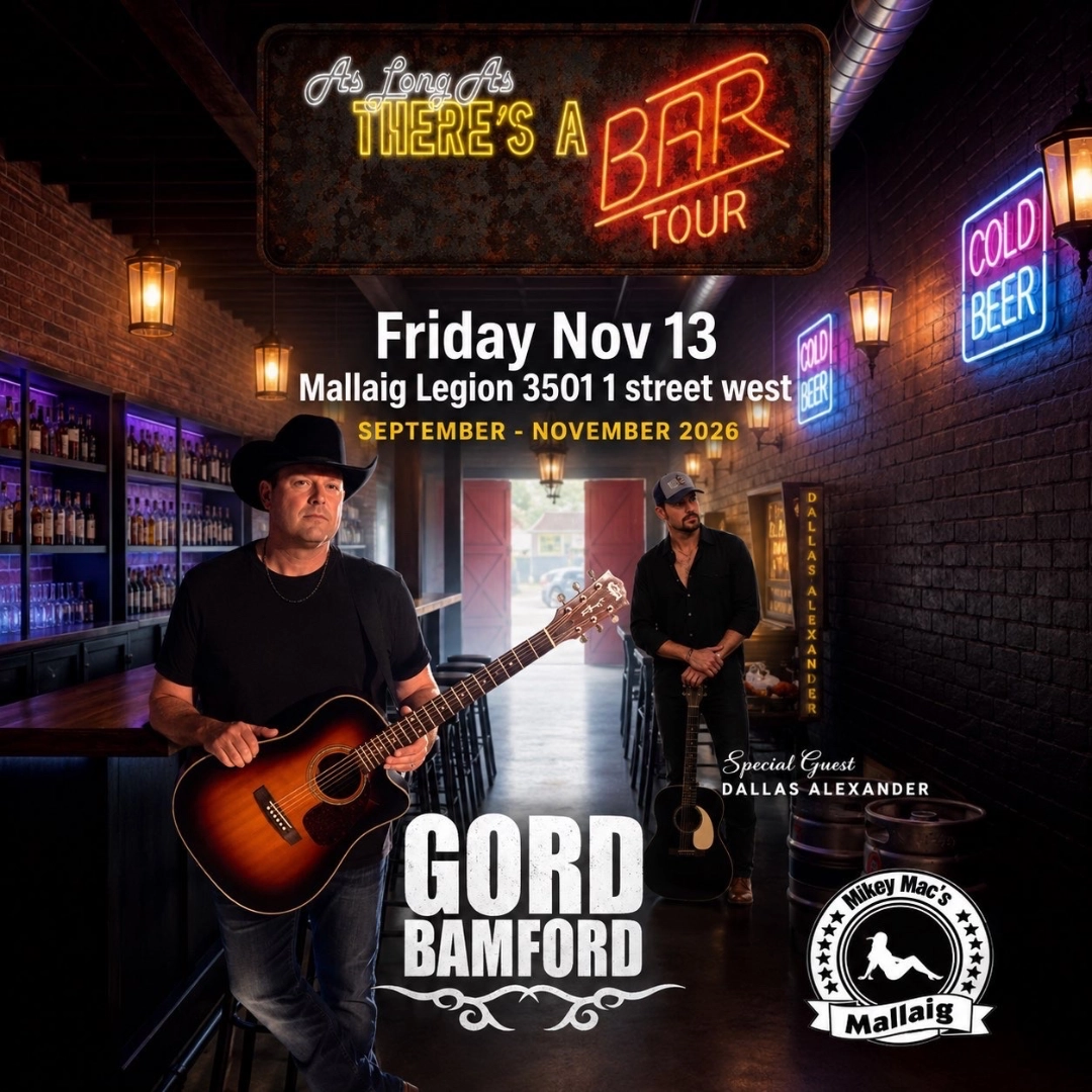 Event image for Gord Bamford presents As Long As There Is A Bar Tour