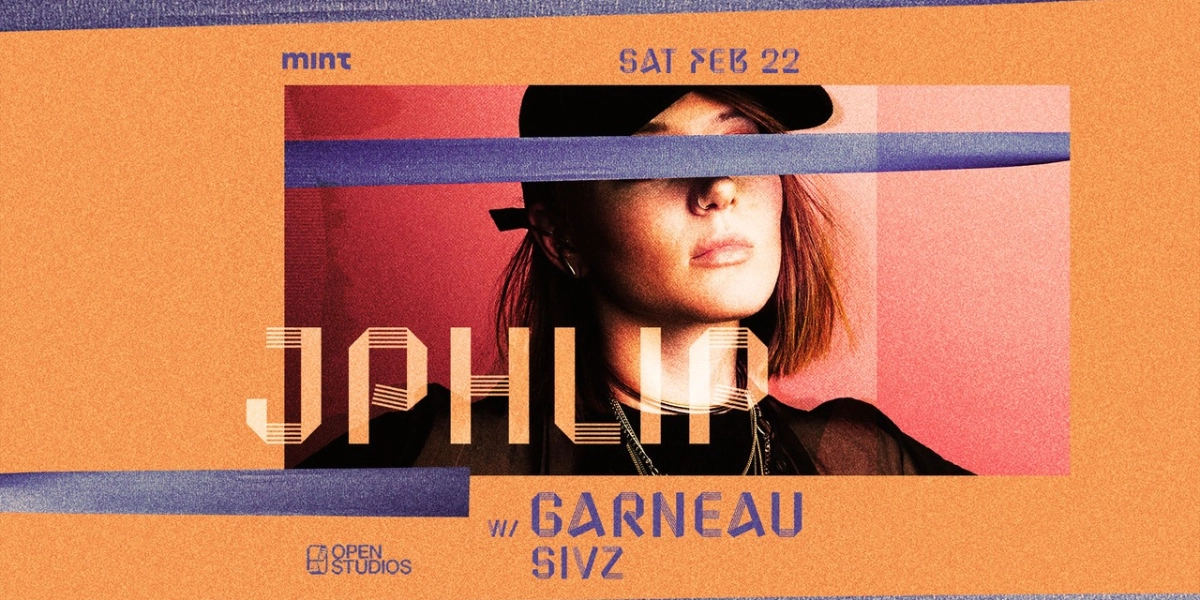 Event image for Mint presents J.Phlip, Garneau & Sivz at Open Studios