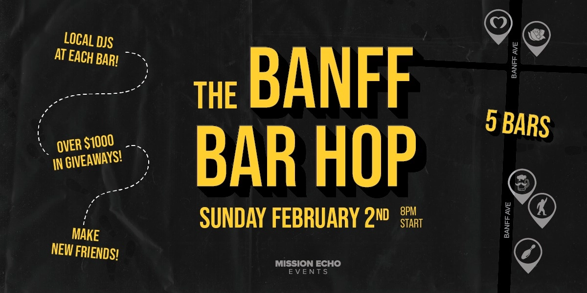 Event image for The Banff Bar Hop