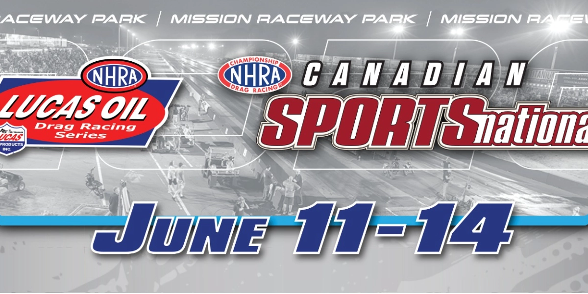 Image d'événement pour NHRA Canadian SPORTSnationals and Divisional – June 11-14 2026