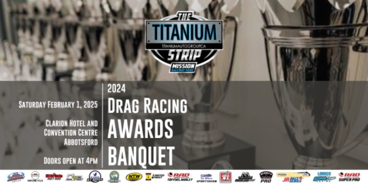 Event image for 2024 Mission Raceway Drag Racing Awards Banquet