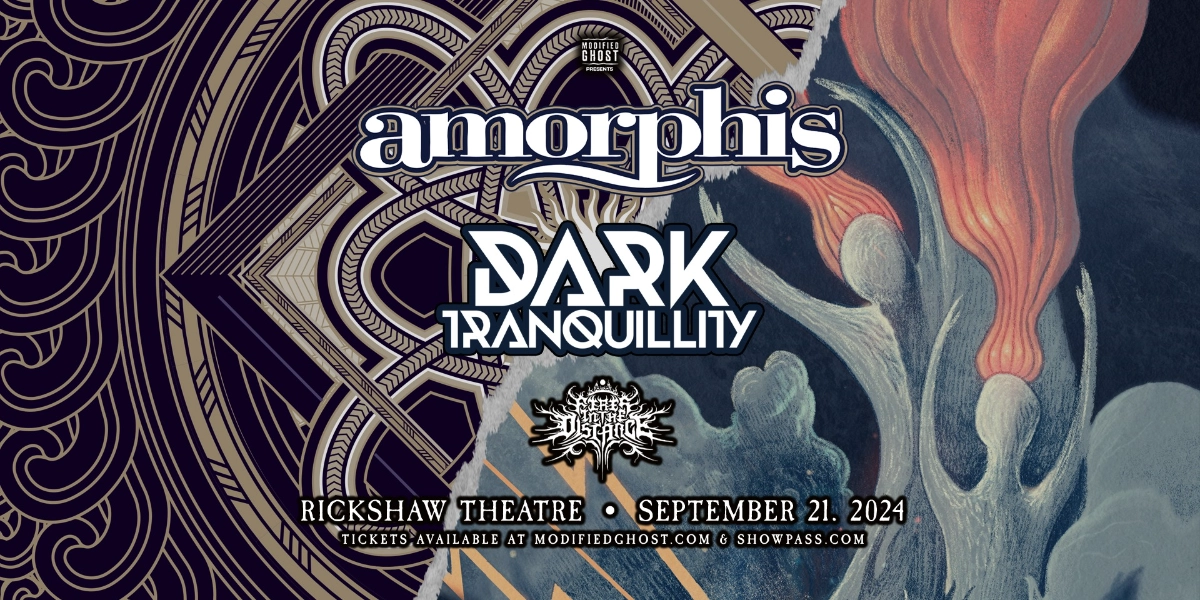Event image for AMORPHIS & DARK TRANQUILITY with Fires In The Distance