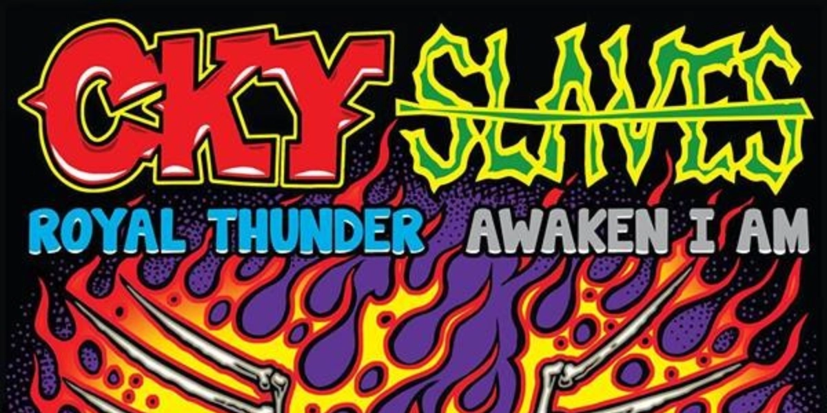 Event image for CKY & SLAVES with Royal Thunder, Awaken I Am & Guests