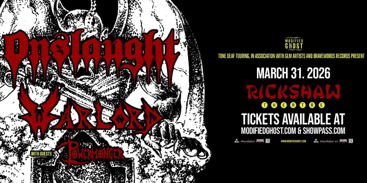 Event image for ONSLAUGHT & WARLORD with Powermonger