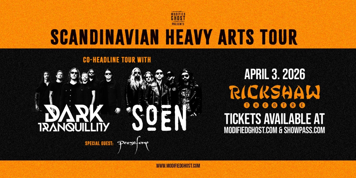 Event image for DARK TRANQUILLITY & SOEN with Persefone