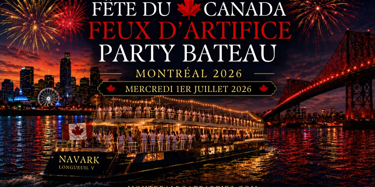 Event image for FÊTE DU CANADA FEUX D'ARTIFICE BATEAU MONTRÉAL 2026
