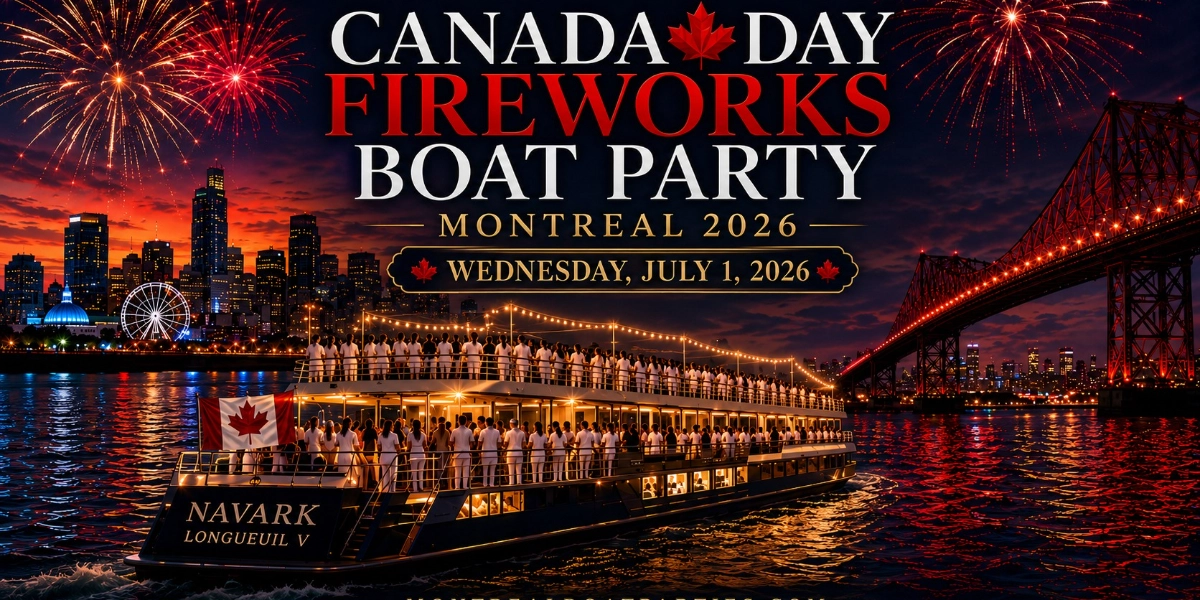 Event image for CANADA DAY FIREWORKS BOAT PARTY MONTREAL 2026