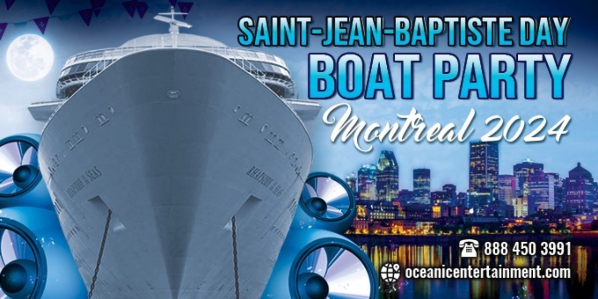 Event image for Saint-Jean-Baptiste Day Weekend Boat Party Montreal 2024
