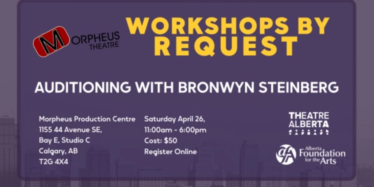 Event image for Workshop: Auditioning with Bronwyn Steinberg
