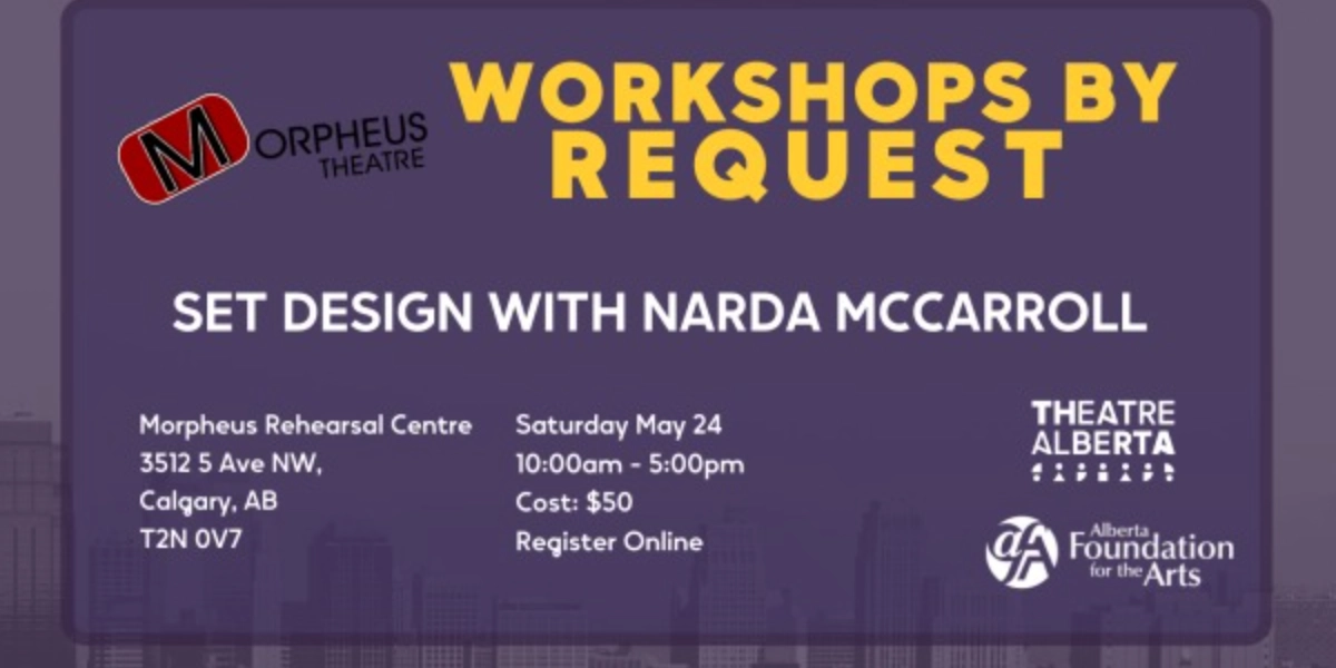 Event image for Workshop: Set Design with Narda McCarroll