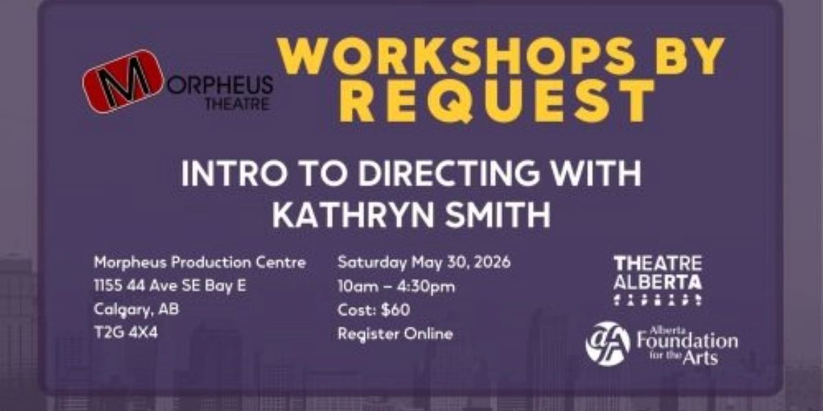 Event image for Workshop: Intro to Directing with Kathryn Smith