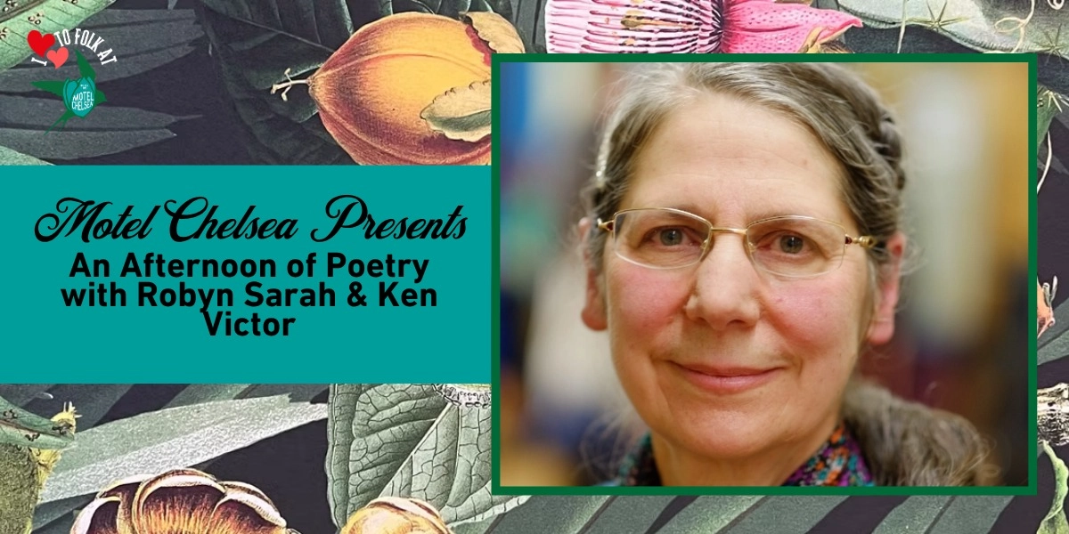 Event image for An Afternoon of Poetry with Robyn Sarah + Ken Victor