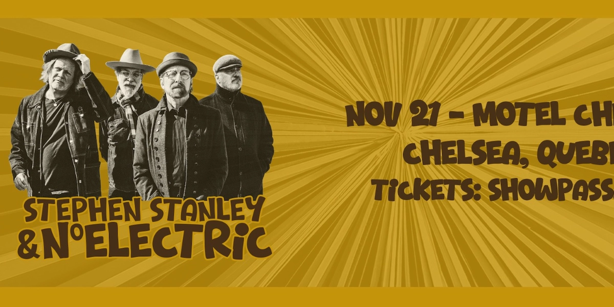 Event image for Stephen Stanley & NoElectric with Special Guest Tania Joy