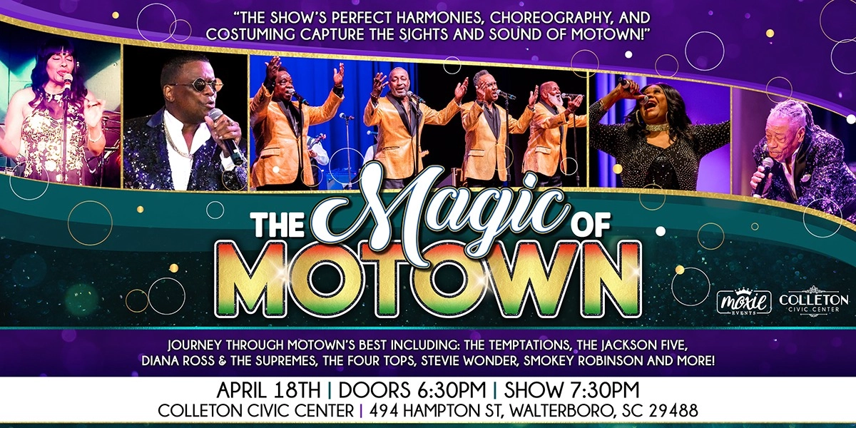Event image for The Magic of Motown Colleton