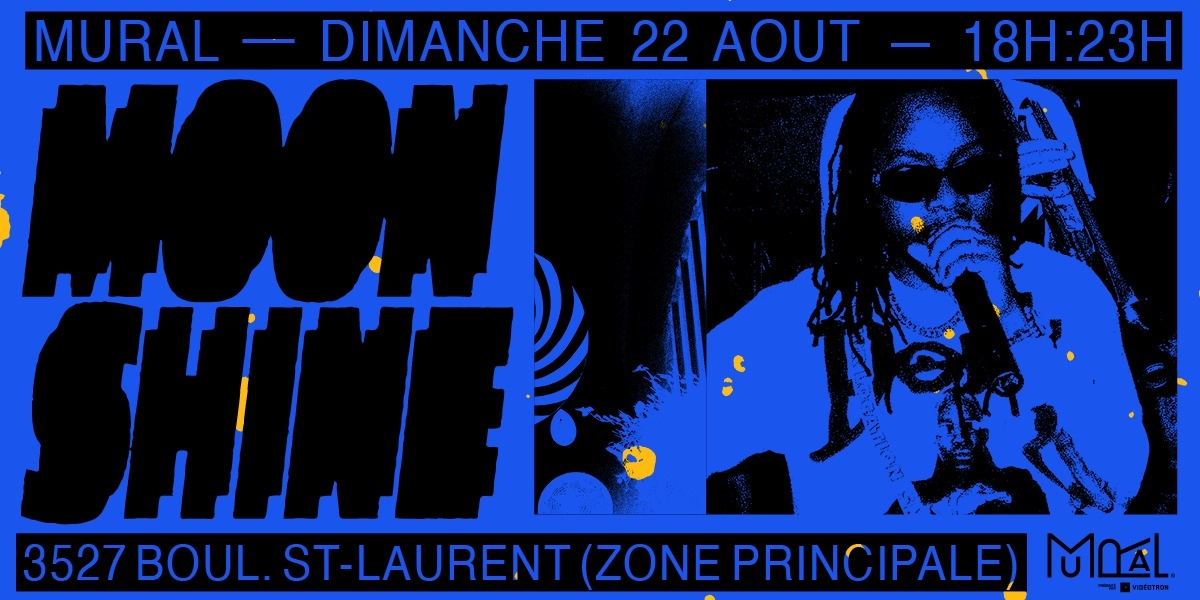 Event image for *COMPLET* Soirée de clôture MURAL avec Moonshine Collective