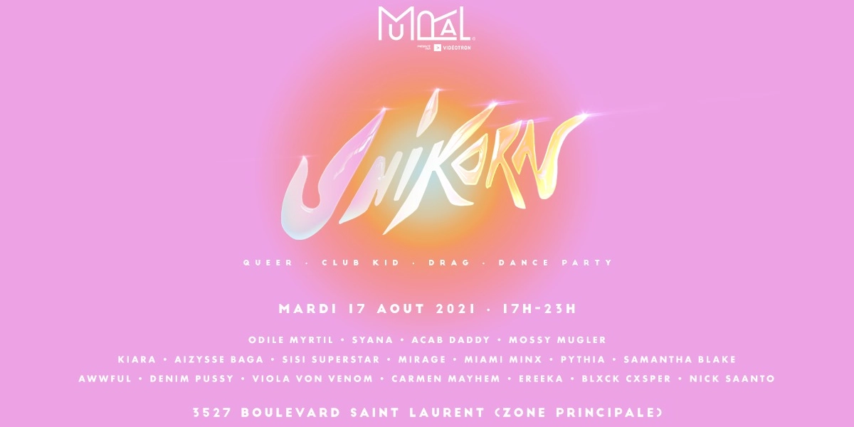 Event image for *COMPLET* MURAL présente : Unikorn