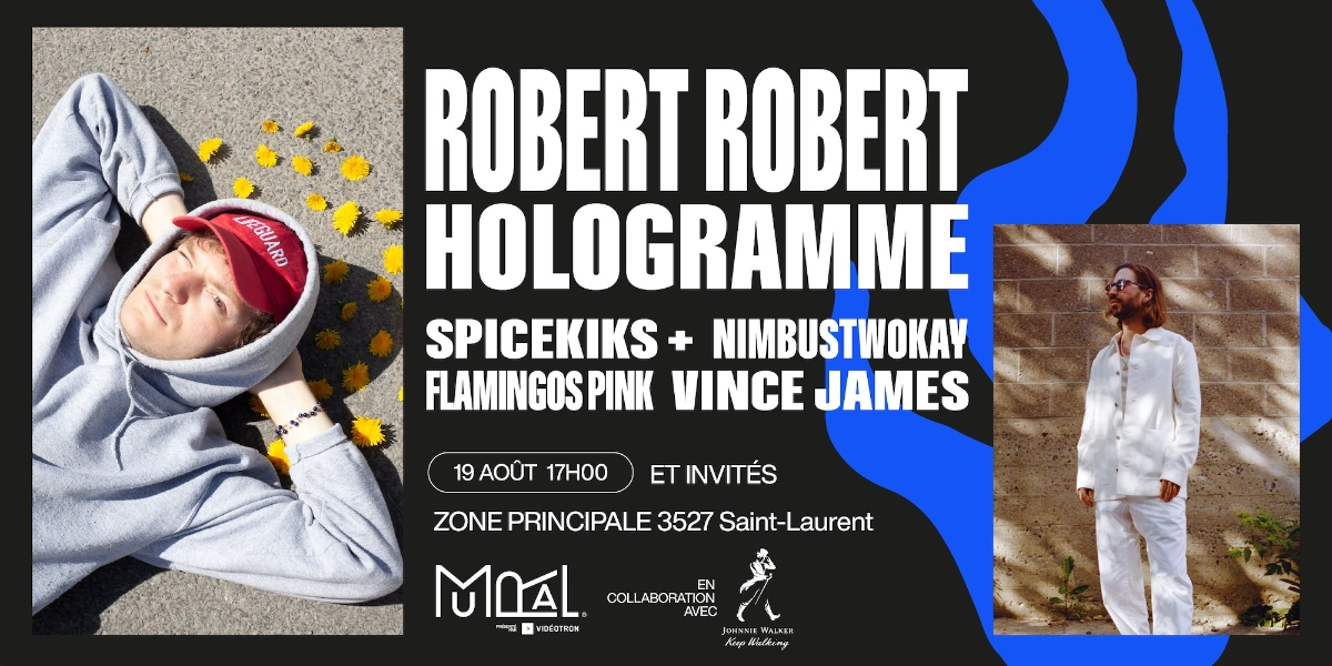Event image for *COMPLET* Robert Robert, Hologramme et invités en collaboration avec Johnnie Walker