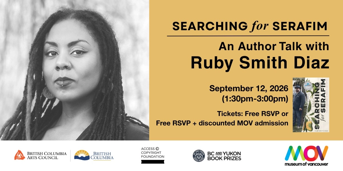 Event image for Searching for Serafim: An Author Talk with Ruby Smith Diaz