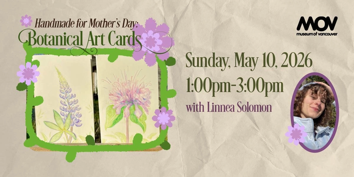 Event image for Handmade for Mother’s Day: Botanical Art Cards