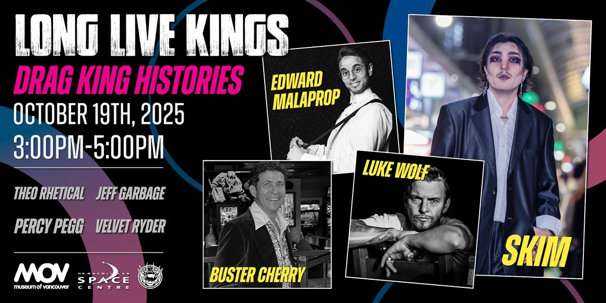 Event image for Long Live Kings: Drag King Histories