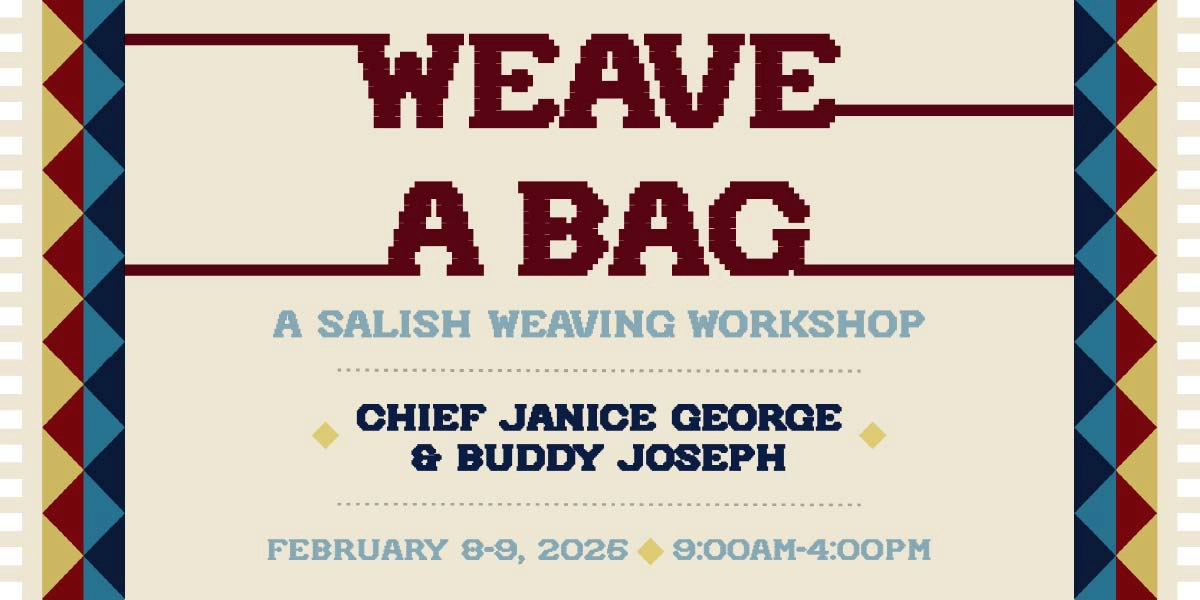Event image for Salish Weaving: Weave a Bag Workshop