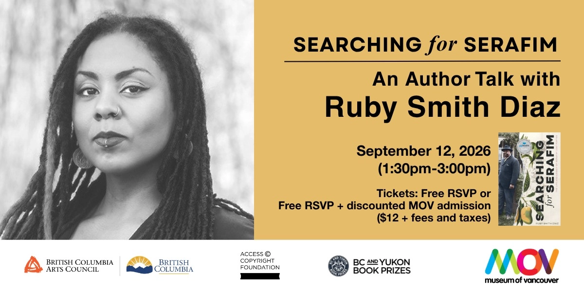 Event image for Searching for Serafim: An Author Talk with Ruby Smith Diaz