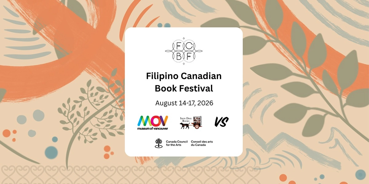 Event image for Filipino Canadian Book Festival: Keynote Speaker