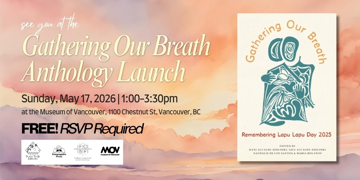 Event image for Gathering Our Breath Anthology Book Launch