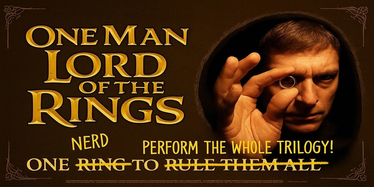 Event image for One Man Lord of the Rings
