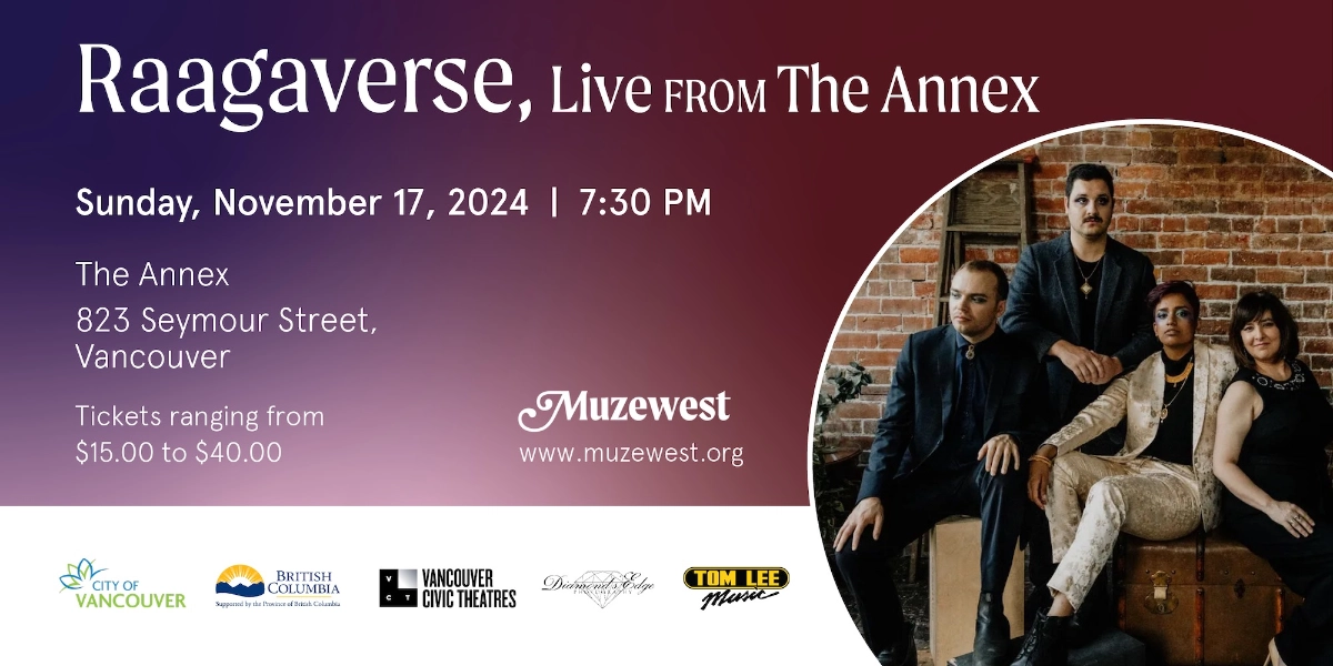 Event image for Muzewest: Raagaverse | Live from The Annex