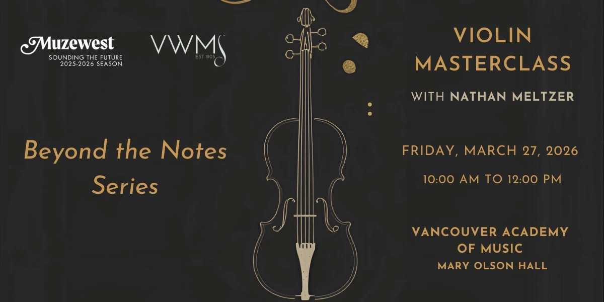 Event image for Beyond the Notes: Violin Masterclass with Nathan Meltzer
