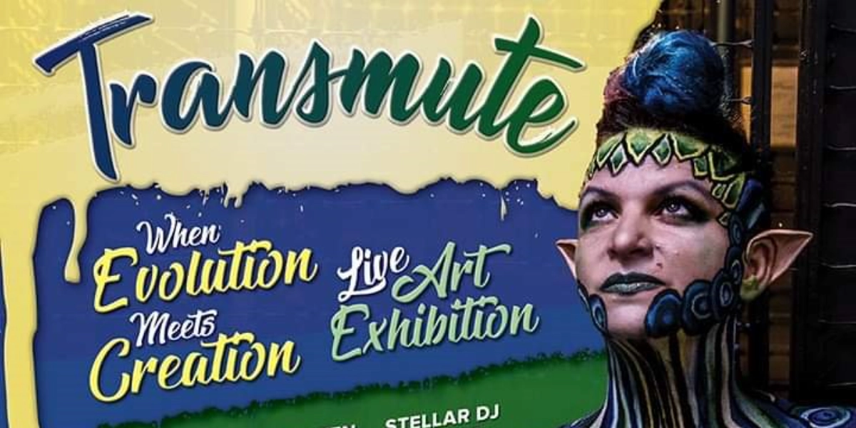 Event image for Transmute. Live Art Exhibition