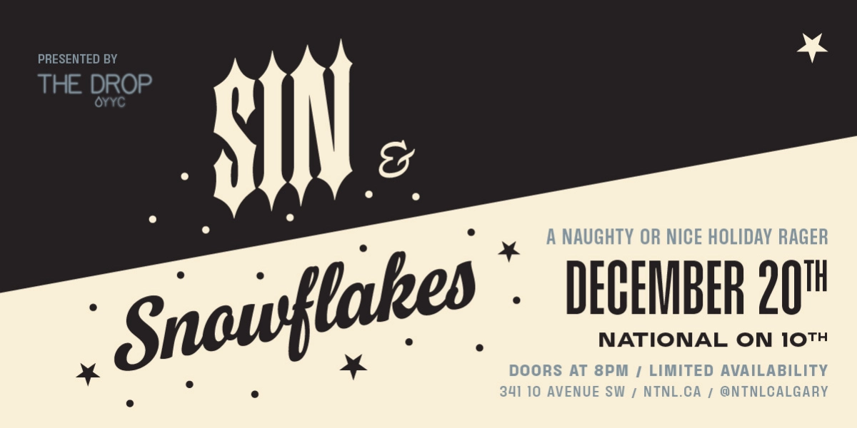 Event image for Sin & Snowflakes