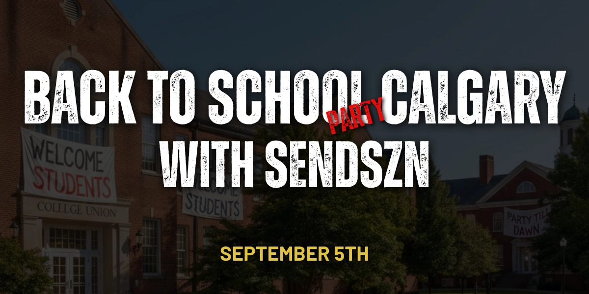 Event image for BACK TO SCHOOL PARTY with SENDSZN