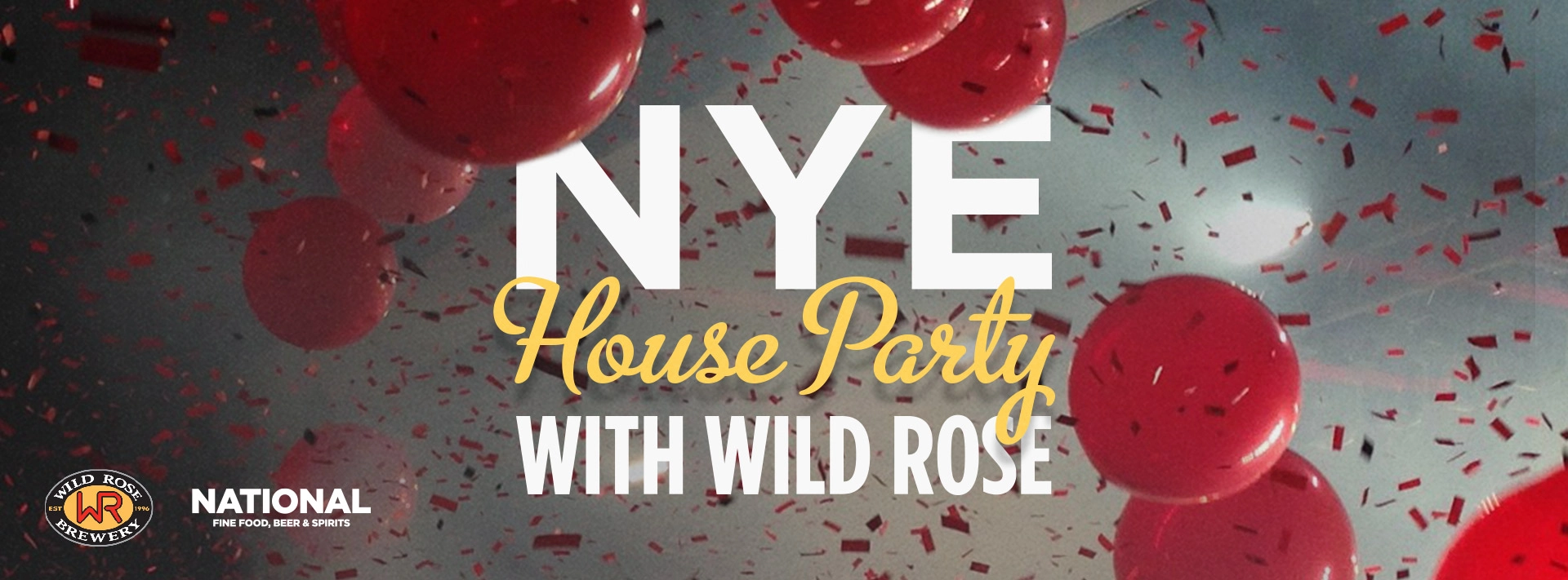Event image for NYE HOUSE PARTY with WILDROSE