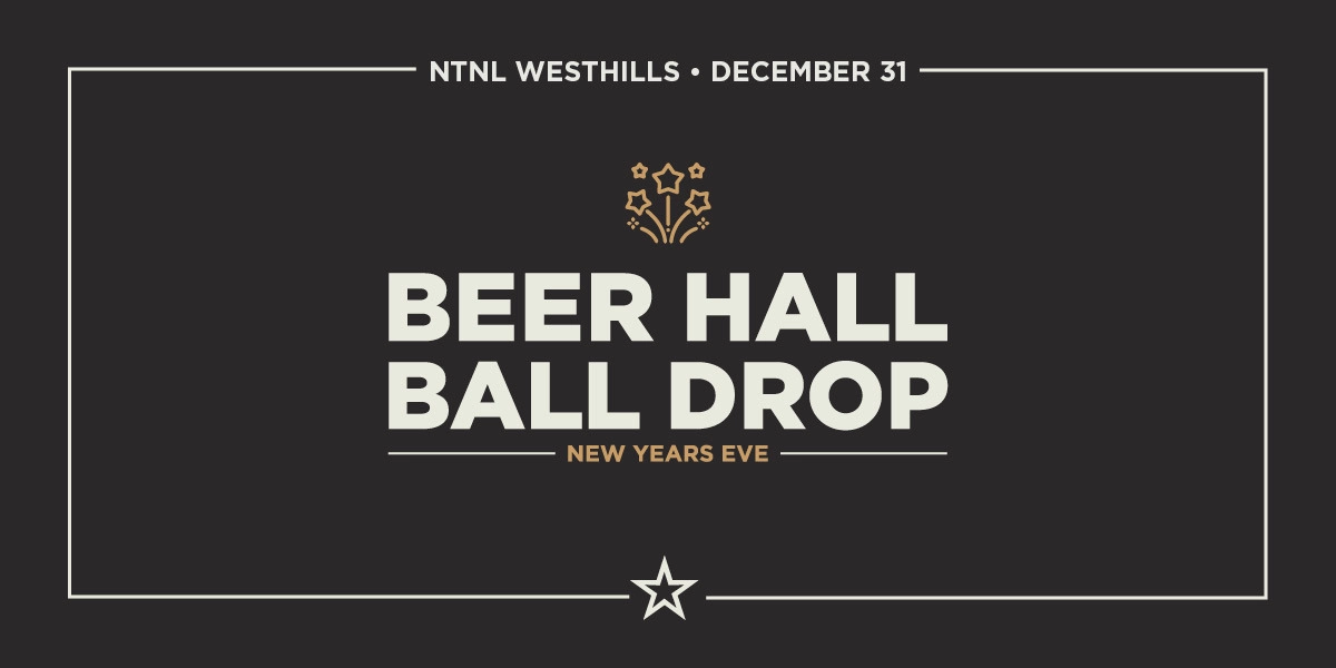 Event image for National Westhills Beer Hall Ball Drop