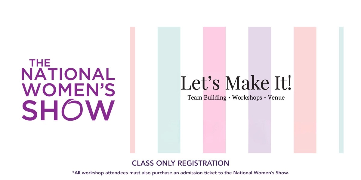 Event image for Art Workshop Class Only - Women's Show Toronto 2023 (C)
