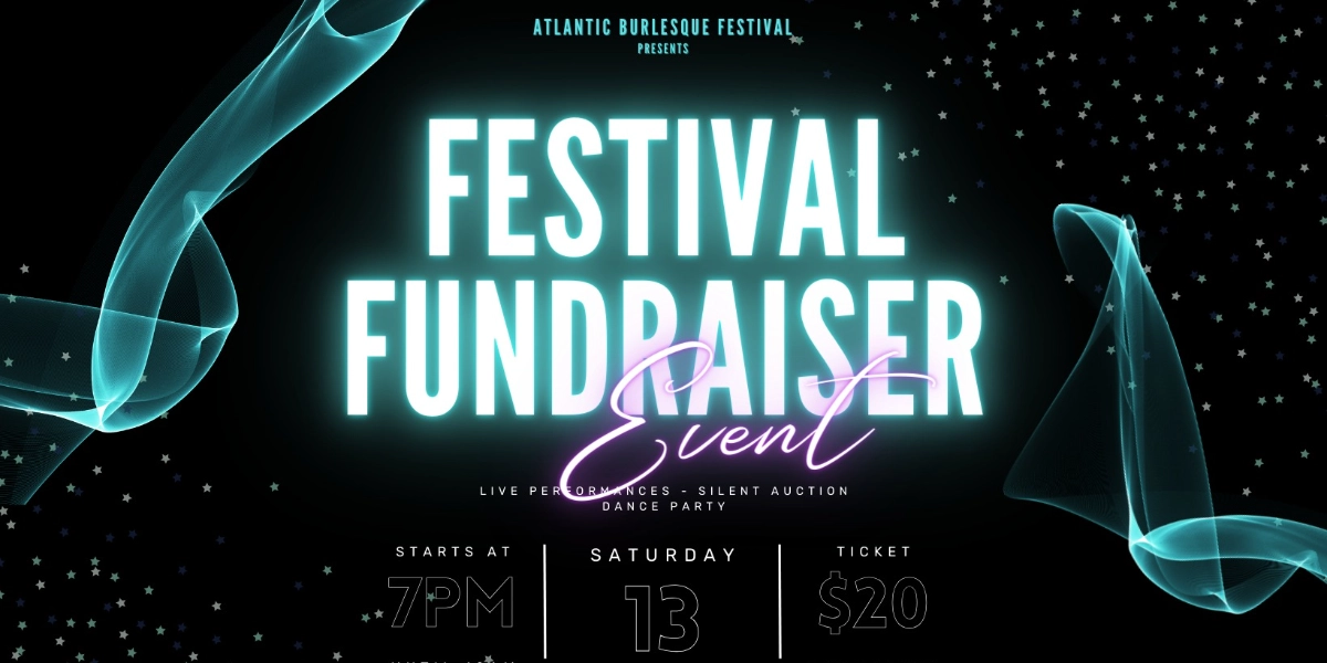 Event image for Festival Fundraiser event for Atlantic Burlesque Festival