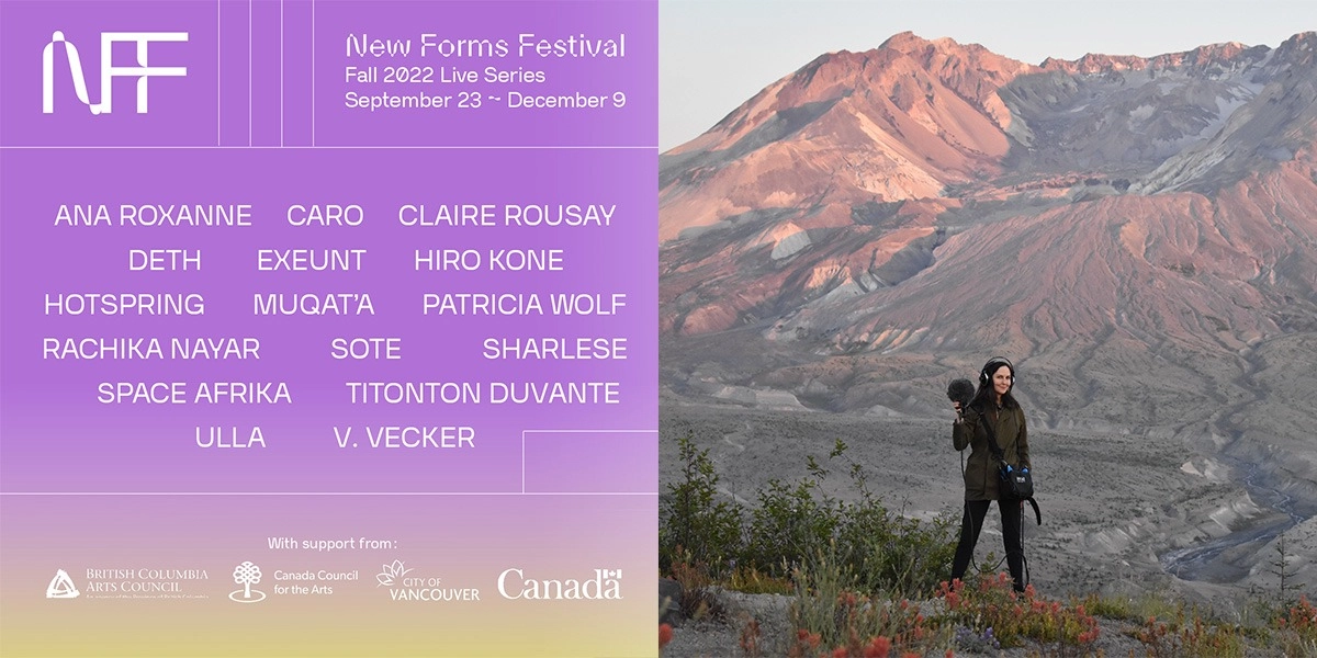 Event image for New Forms presents: Sote & Patricia Wolf